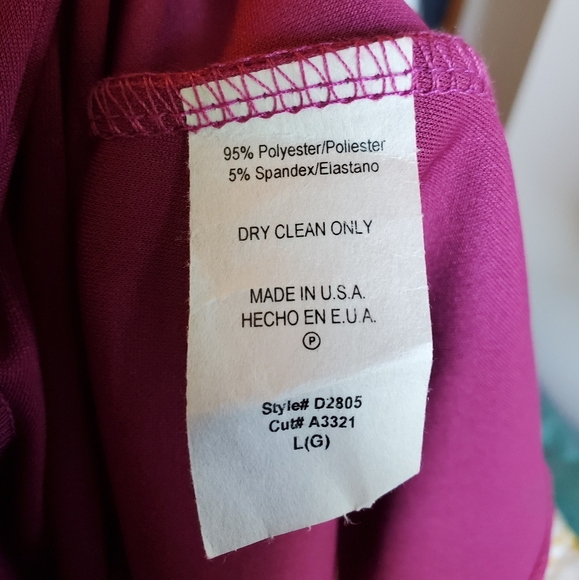 2Hearts Fuschia Fit & Flare Dress - Picture 6 of 6